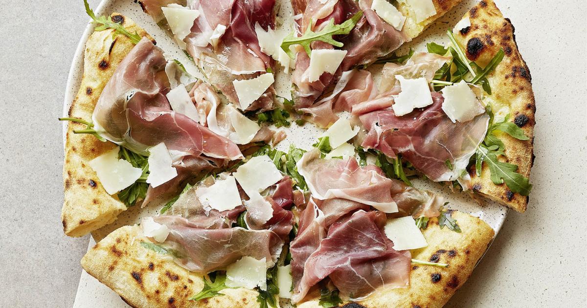 Rezept F R Daheim Pizza Prosciutto E Rucola