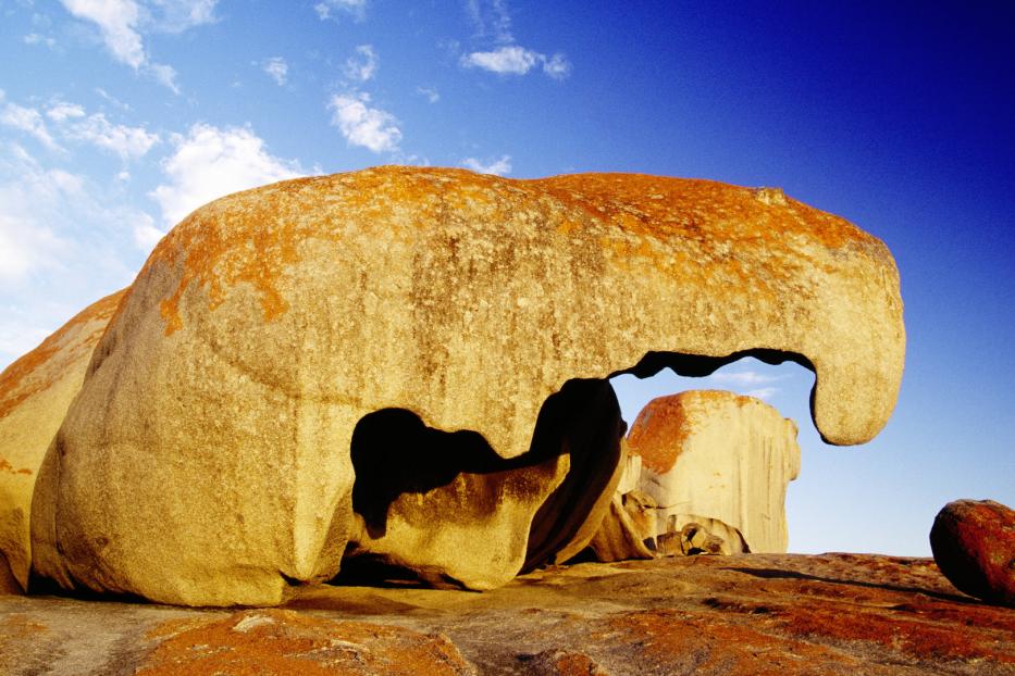 Elefantös: Die „Remarkable Rocks“ sind das Wahrzeichen von Kangaroo Island.