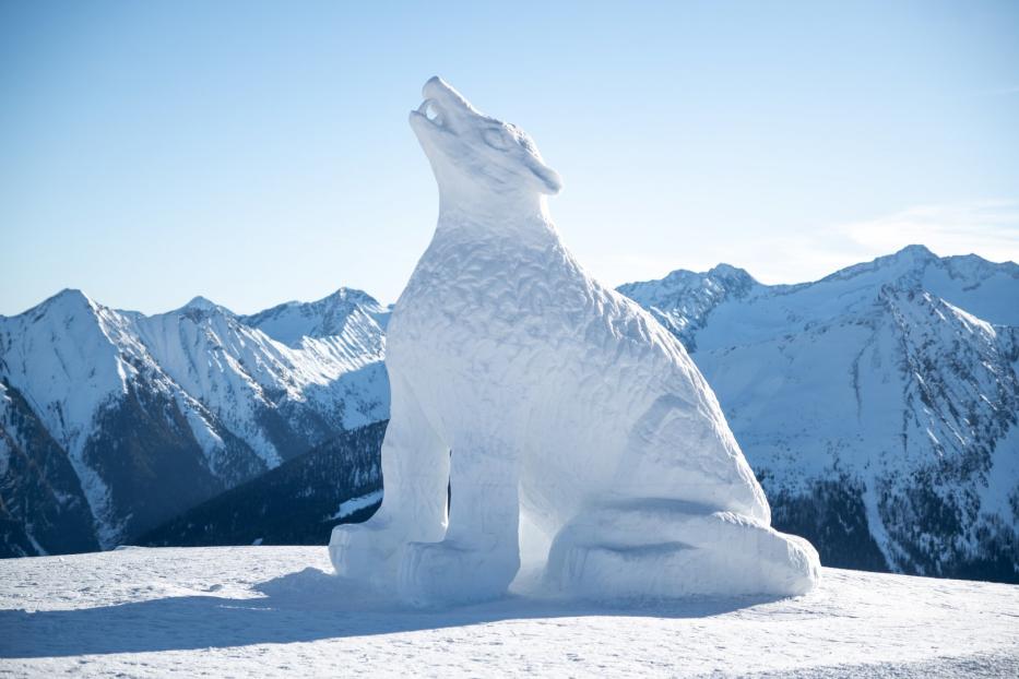 Stubnerkogel in Bad Gastein: Art on Snow - Eisskulpturen.