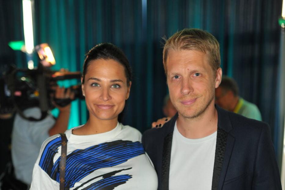 Amira Aly mit Oliver Pocher