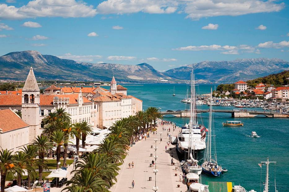 Trogir Hafen Promenade