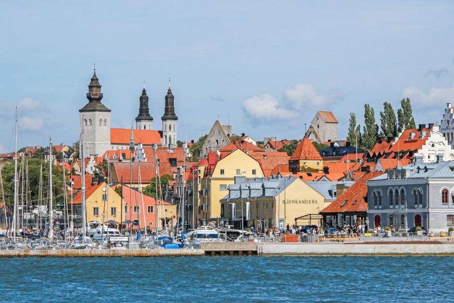 Machen Sie gleich zu Beginne eine Tour durch Visby