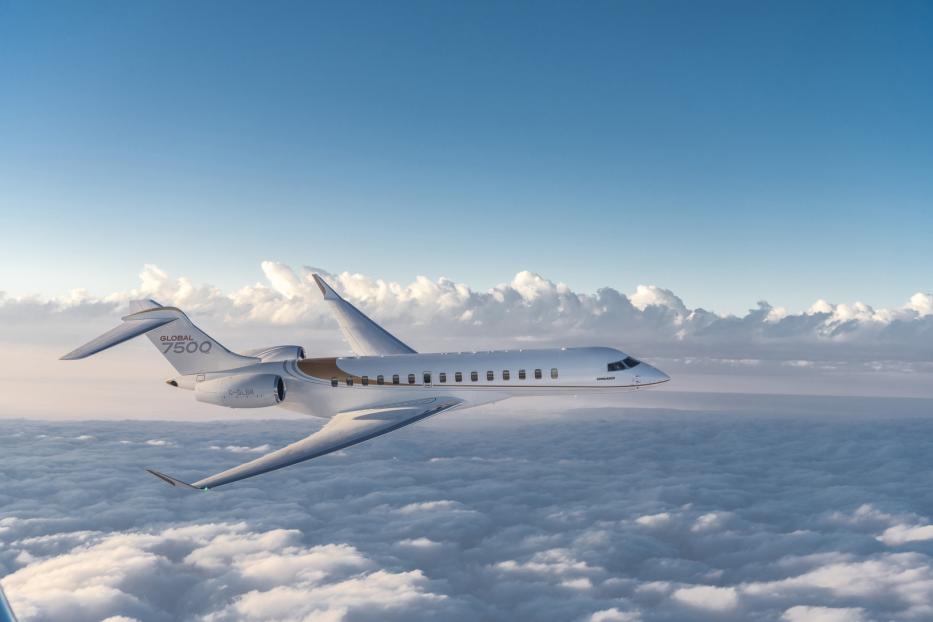 Global 7500 von Bombardier