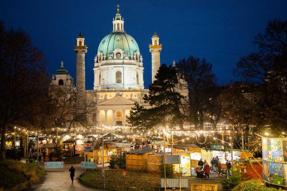 Auch der Weihnachtsmarkt am Karlsplatz steht in der Kritik.