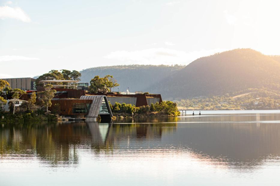 Das Museum Mona auf Tasmanien.