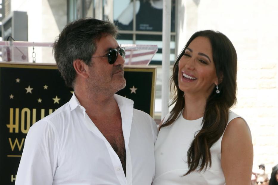 Simon Cowell und Lauren Silverman 