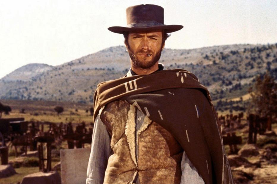 Clint Eastwood in Sergio Leones „Für eine Handvoll Dollar“