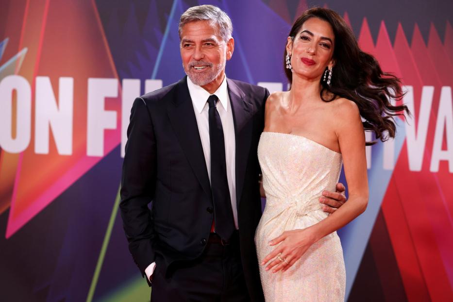 Amal und George Clooney