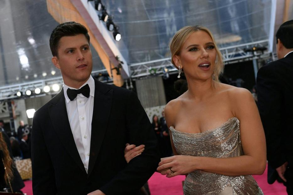 Scarlett Johansson und Colin Jost