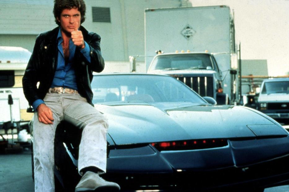 Die TV-Serie Knight Rider mit David Hasselhoff wurde in den 1980ern ausgestrahlt.