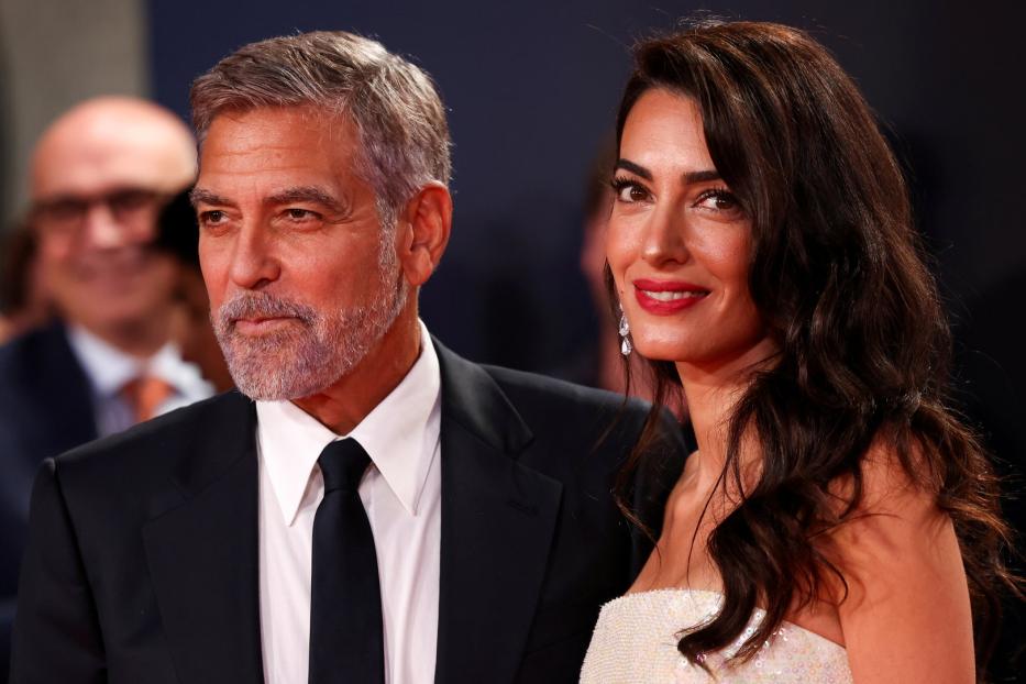 George und Amal Clooney