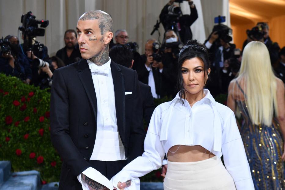 Travis Barker und Kourtney Kardashian