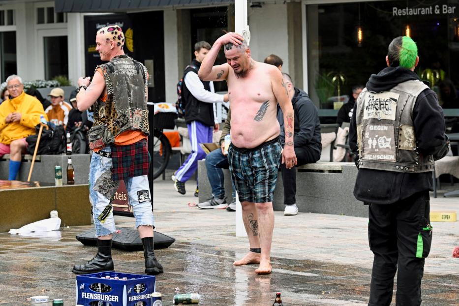 Punks auf Sylt