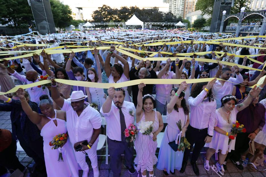 Love Commitment Ceremony Lincoln Center New York 