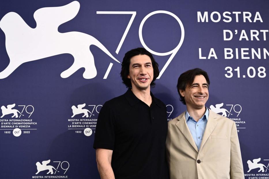 Hauptdarsteller Adam Driver (li.) und Regisseur Noah Baumbach