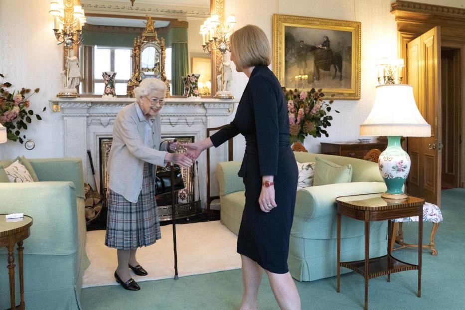 Die Queen und Liz Truss