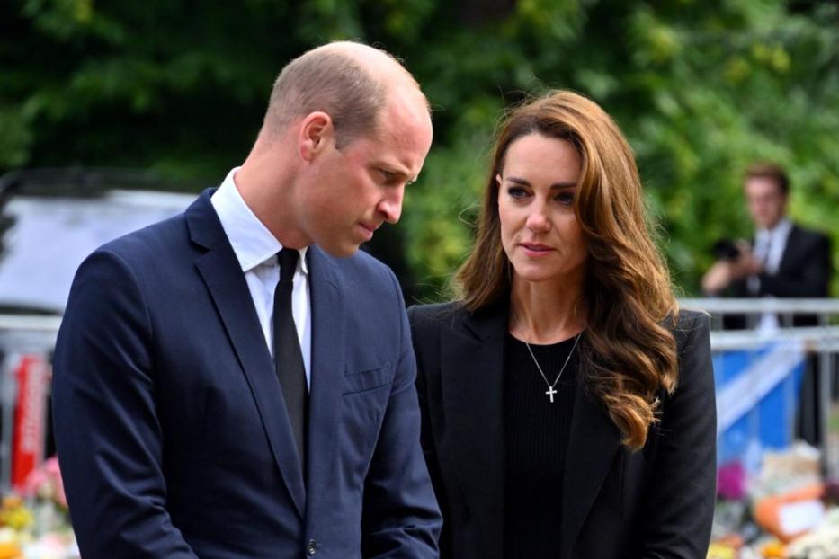 Prince and Princess of Wales view tributes to Queen Elizabeth II at Sandringham