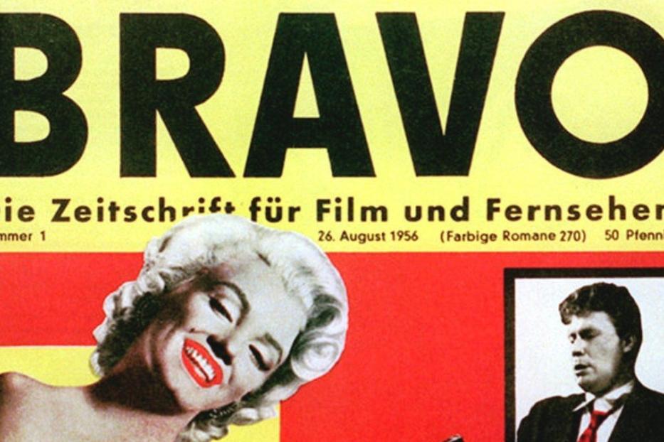 Eine Reproduktion des Nachdrucks der ersten &quot;Bravo&quot; Ausgabe vom 26.8.1956.