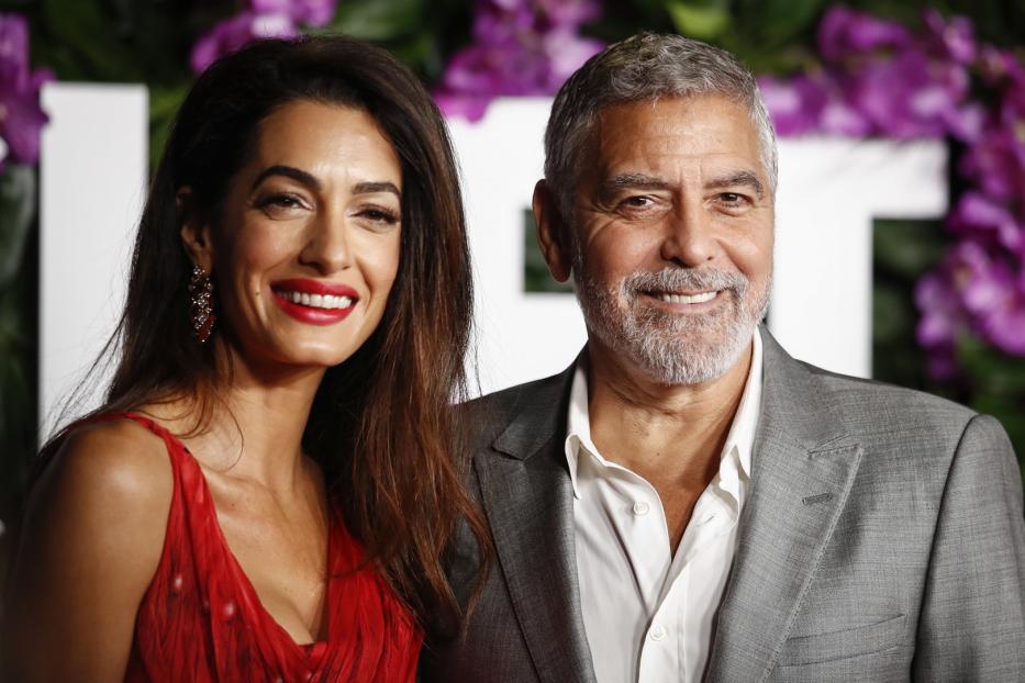 Amal und George Clooney