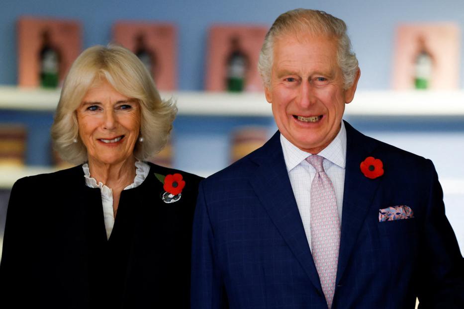 Das britische Königspaar Camilla und Charles III