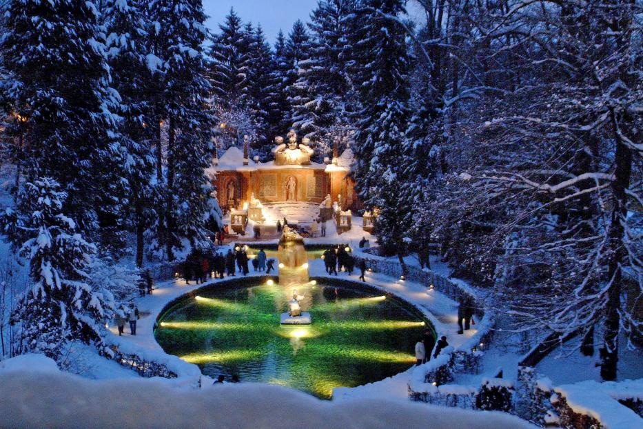 Idylle im Schlosspark von Hellbrunn