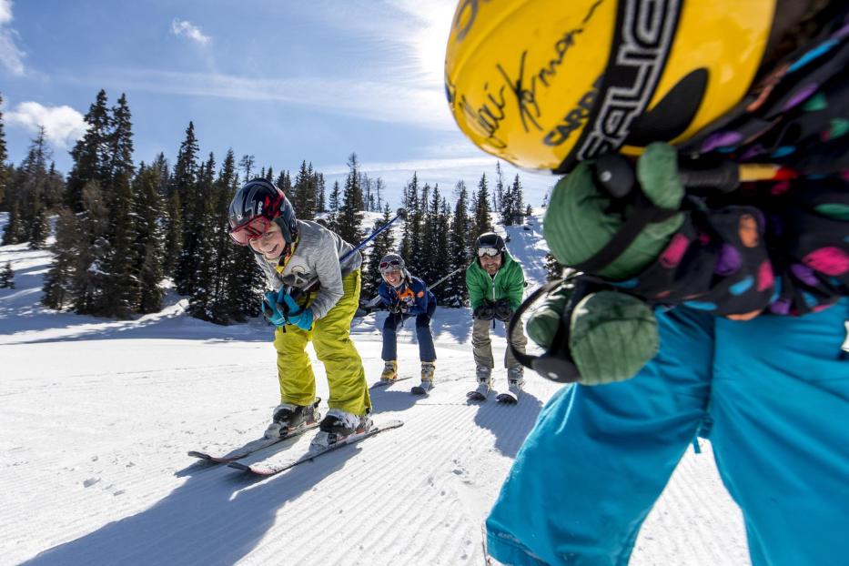 Skifahren Winter Grebenzen