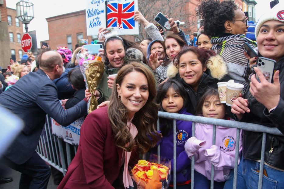 Prince William and Princess Catherine in Boston