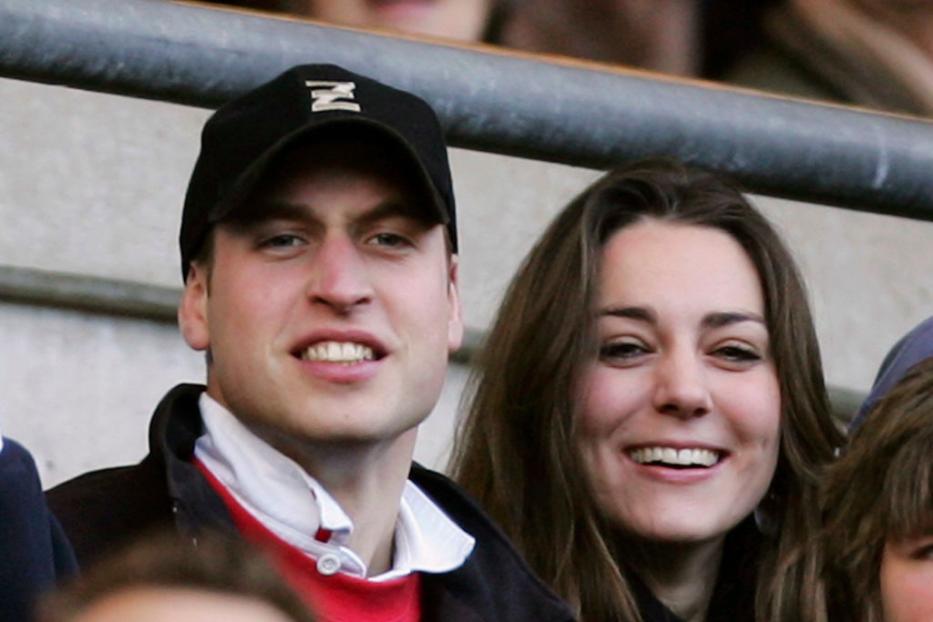 William und Kate im Jahr 2007