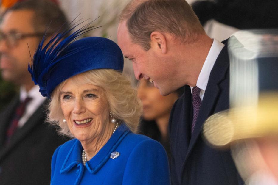 Queen Camilla und Prinz William