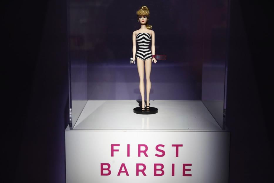 1959 tauchte die erste Barbie im Fernsehen aut. Heute ist sie viel Geld wert.