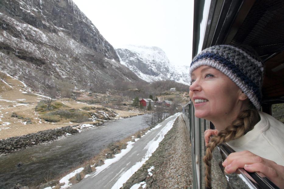 Mit der Eisenbahn durch Norwegen