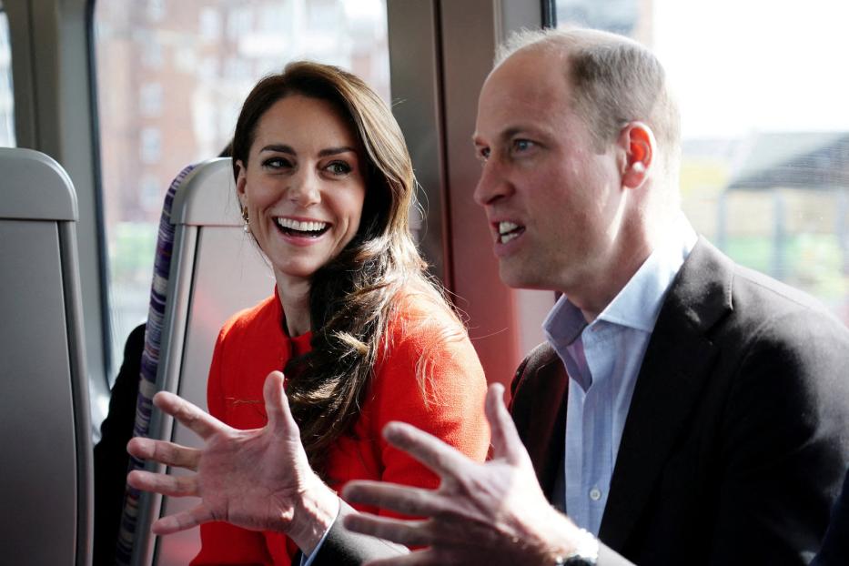 Prinz William und Ehefrau Prinzessin Kate