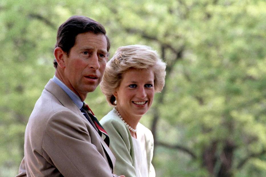 Charles mit Prinzessin Diana