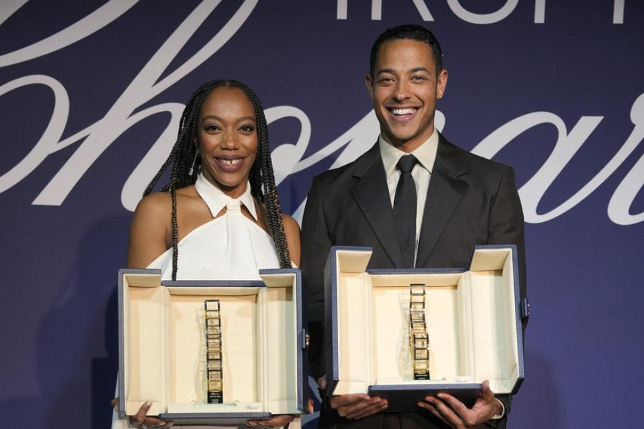 Naomi Ackie und Daryl McCormack erhalten die Trophée Chopard 2023