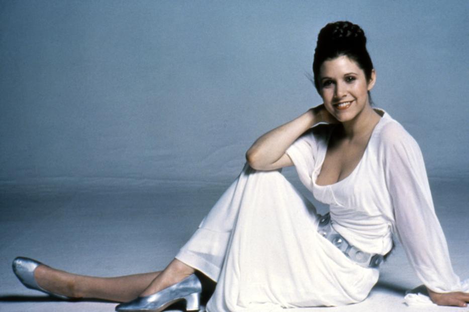 Carrie Fisher als Prinzessin Leia