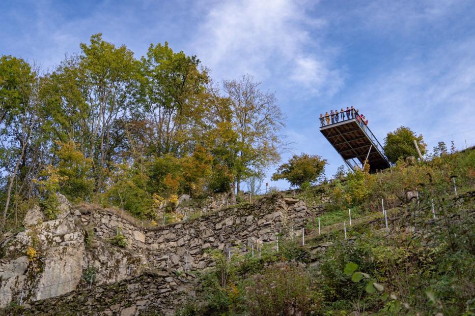 Aussichtsplattform im Mühlviertel