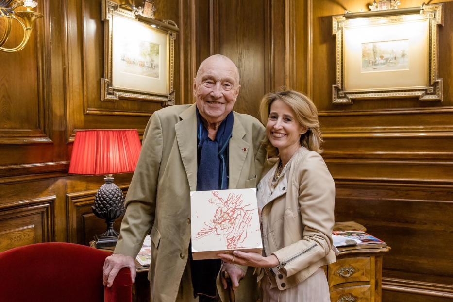 Georg Baselitz und Alexandra Winkler