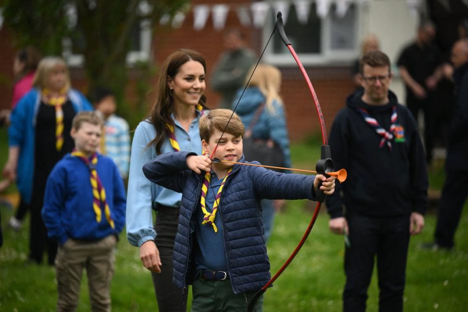 Prinzessin Kate und Prinz George