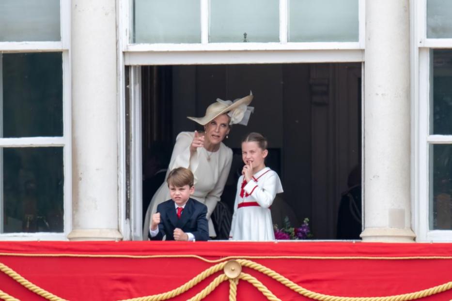 Herzogin Sophie, Prinz Louis und Prinzessin Charlotte