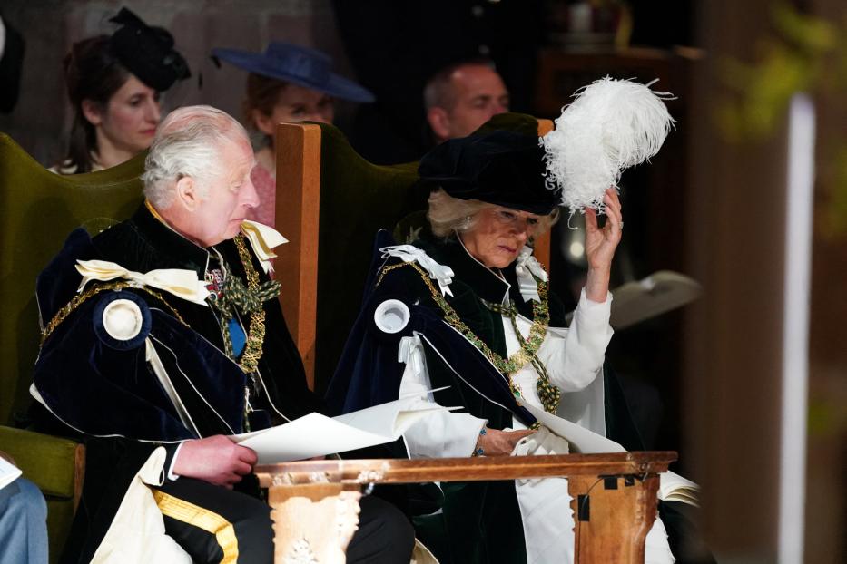 König Charles III. und Königin Camilla