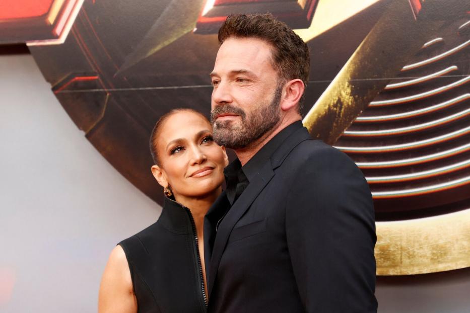 Sängerin Jennifer Lopez und Schauspieler Ben Affleck bei einer Filmpremiere.