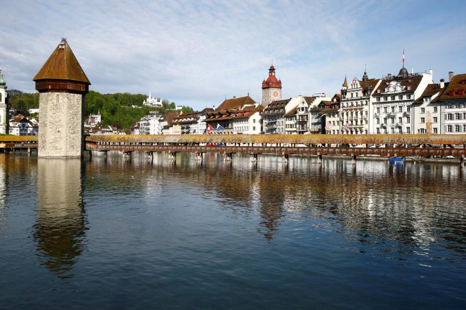 Die Kapellbrücke in Luzern