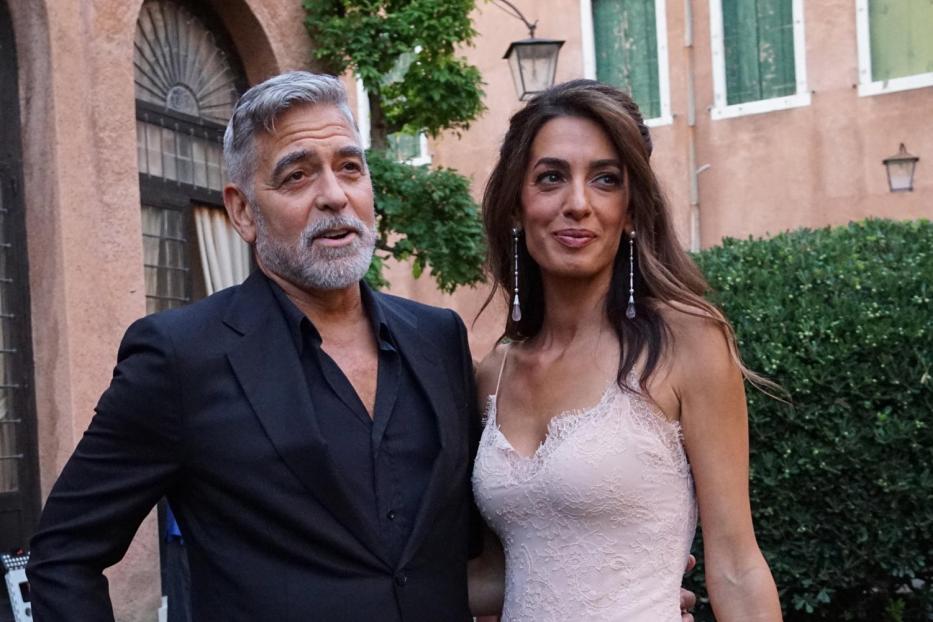 George und Amal Clooney