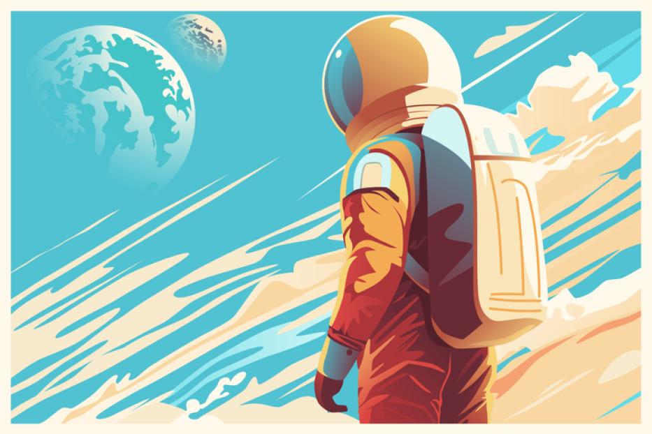 Illustration Astronaut