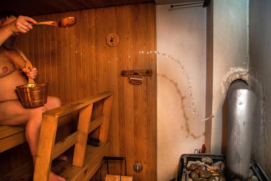 Sauna in Finnland