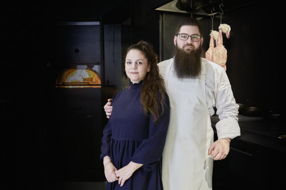 Restaurant Doubek: Stefan Doubek und Partnerin Nora Pein