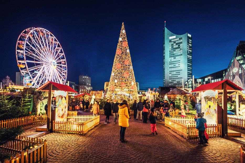 Weihnachtsmarkt in Leipzig