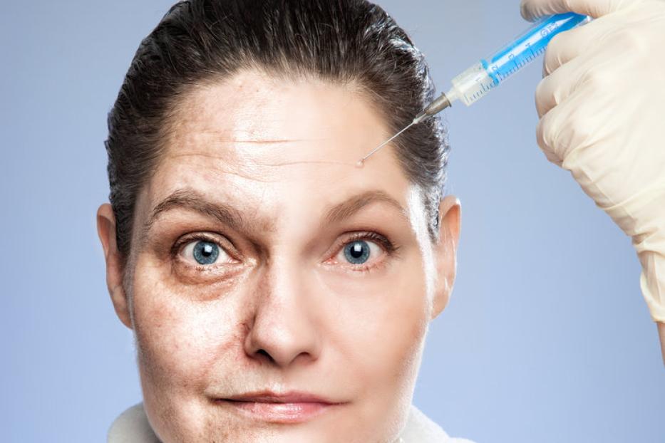 Beauty Trend Behandlung Spritze Botox