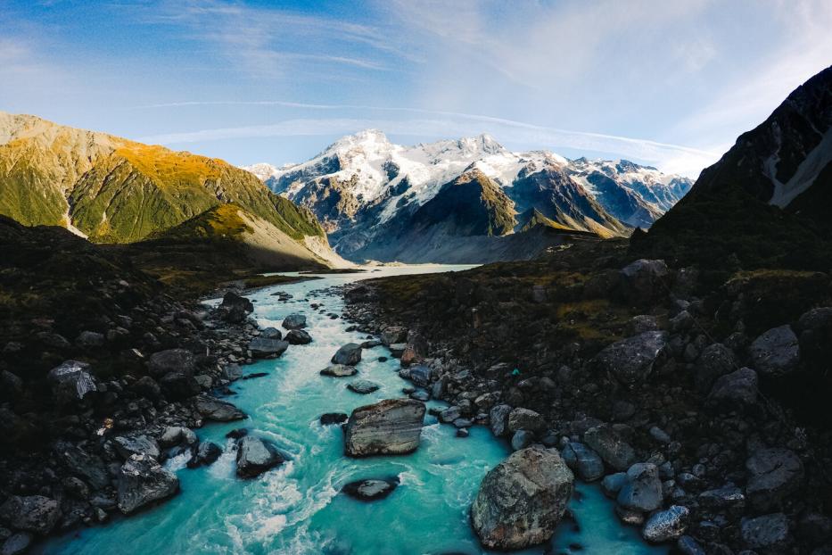 Mount Cook in Neuseeland