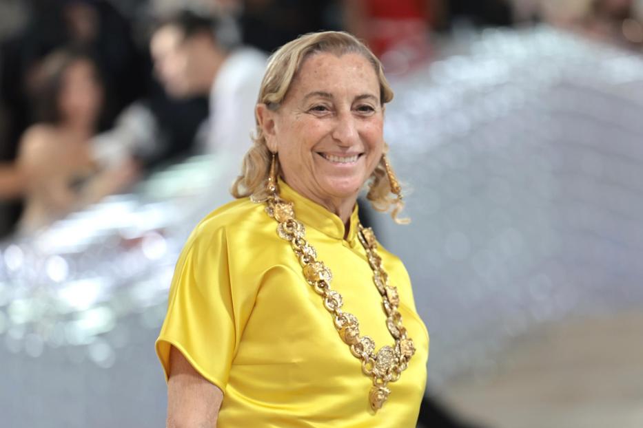 Miuccia Prada auf der Met Gala